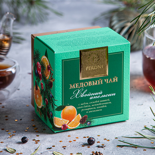 Чай медовый 'Хвойный апельсин'