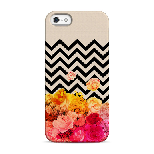 Чехол для телефона 'Chevron Flora' - iPhone 5,5S,SE