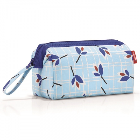 

Косметичка 'Travelcosmetic' (разные дизайны) / Leaves blue