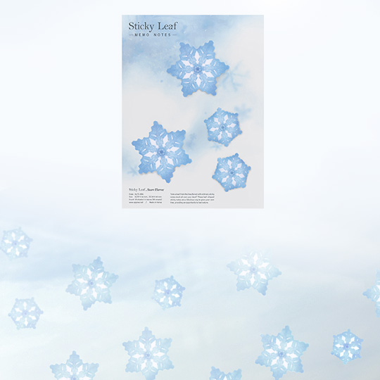 Блок для записей 'Snow Flower' / L