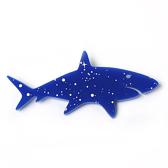 Брошь 'Cosmos Sea' / Shark