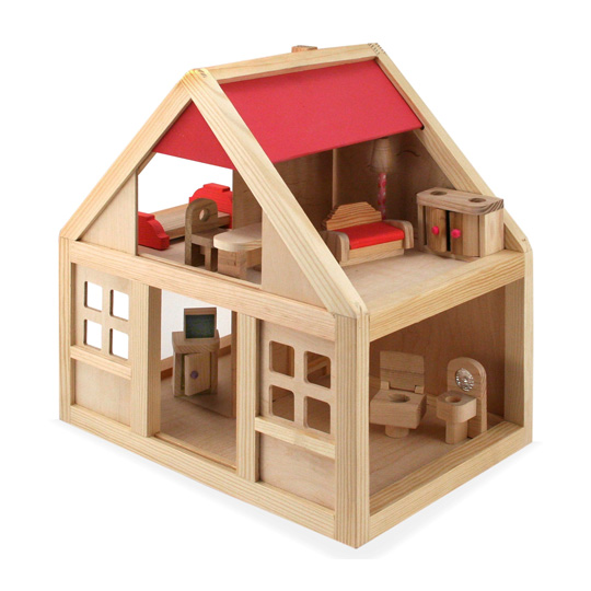 Домик для кукол деревянный 'Happy House'