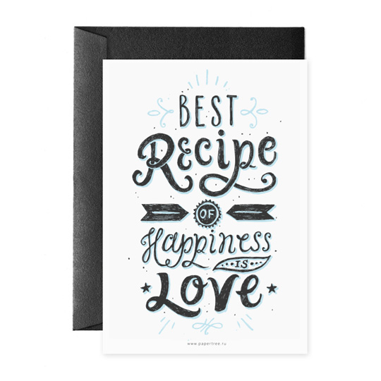 Открытка 'Best recipe'