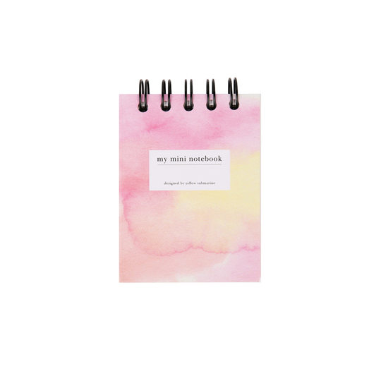 Блокнот 'Water Color' / Розовый