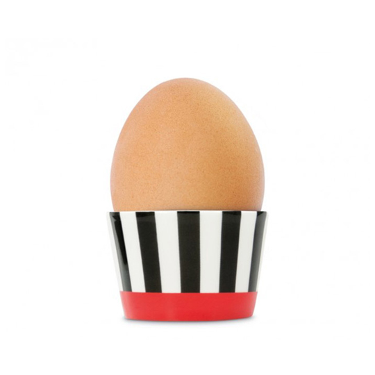 Подставка для яйца 'Morning Egg' / Black Stripes