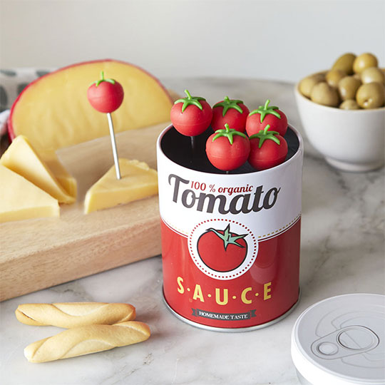 

Шпажки для закусок 'Tomato', набор 6 шт.