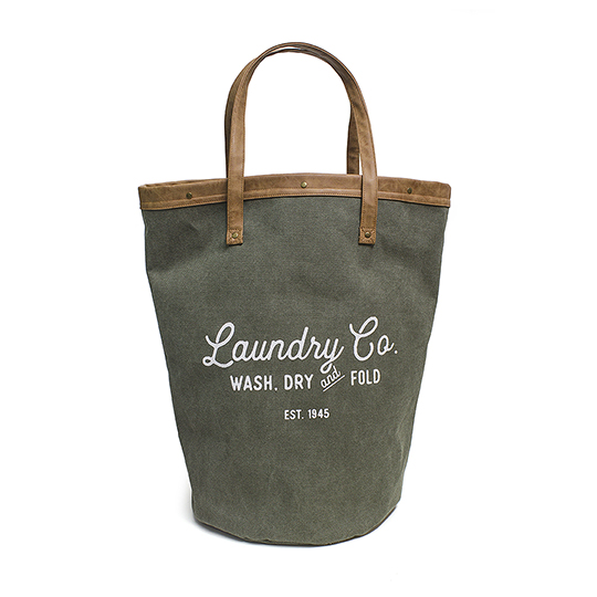 

Корзина для белья 'Vintage' / Зеленая