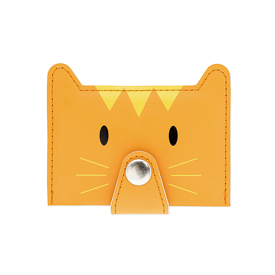 Кошелек для кредитных карт 'Zoo' / Оранжевый - фото 1