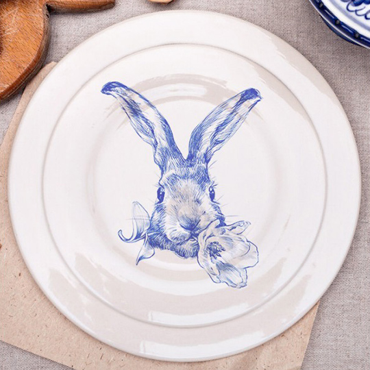 Тарелка 'Rabbits' 20 см