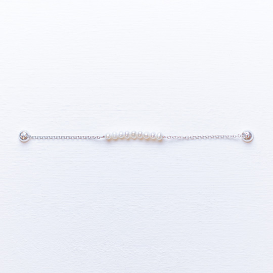 Браслет 'Pearls' / Белый
