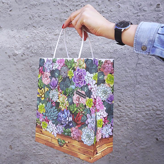 Пакет подарочный 'Flowers'
