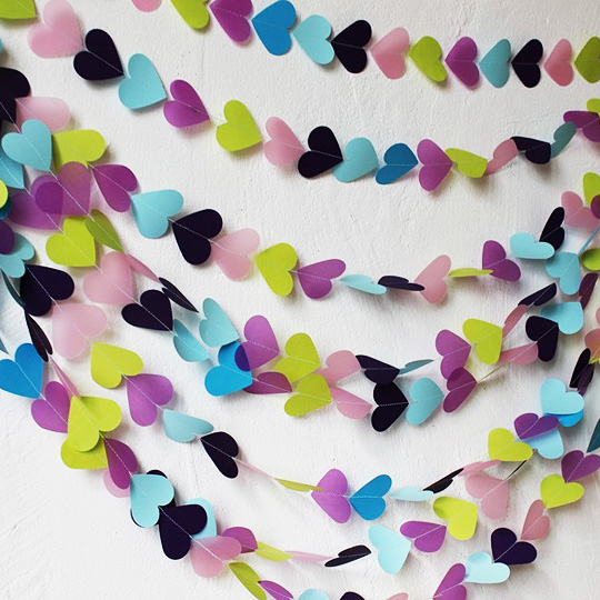 Гирлянда 'Colorful Hearts'