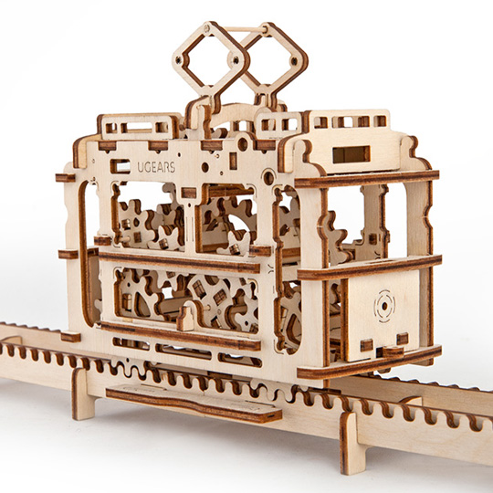 Сборная модель Ugears - Трамвай