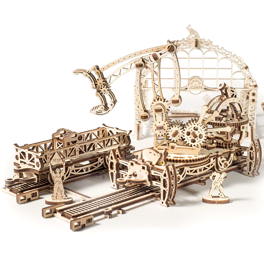 Сборная модель Ugears - Манипулятор на рельсах