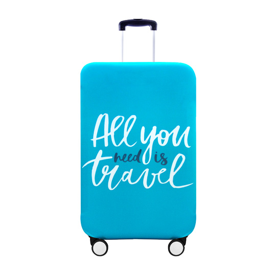 Чехол для чемодана 'All you need is travel'