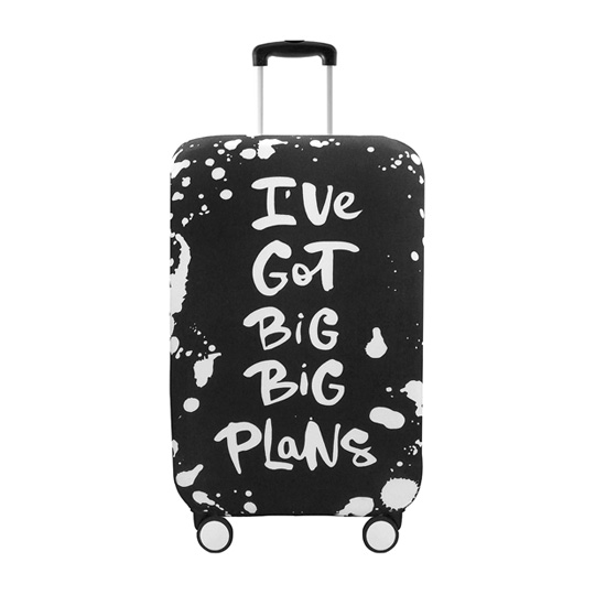 Чехол для чемодана 'Big plans'