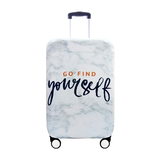 Чехол для чемодана 'Go find yourself'