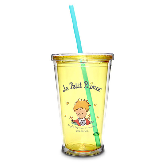 Стакан с крышкой 'Little prince' / Желтый