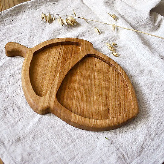 Тарелка деревянная 'Wooden'