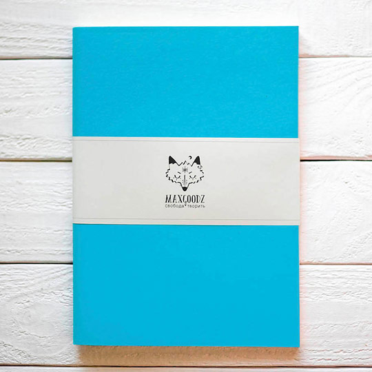 

Блокнот A4 'Notebook' / Бирюзовый