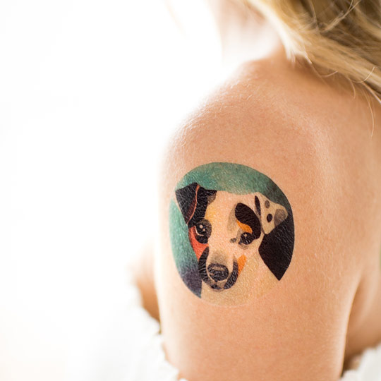 Татуировка переводная Sasha Unisex 'Jack Russel'