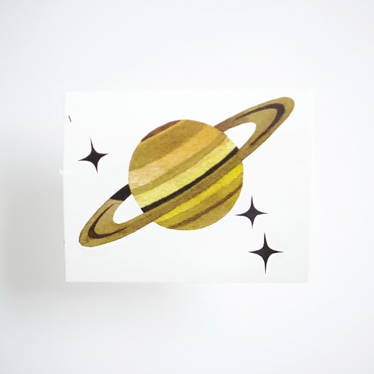 Татуировка переводная Sasha Unisex 'Planet'