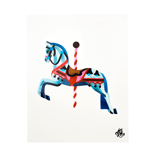 Татуировка переводная Sasha Unisex 'Carousel'