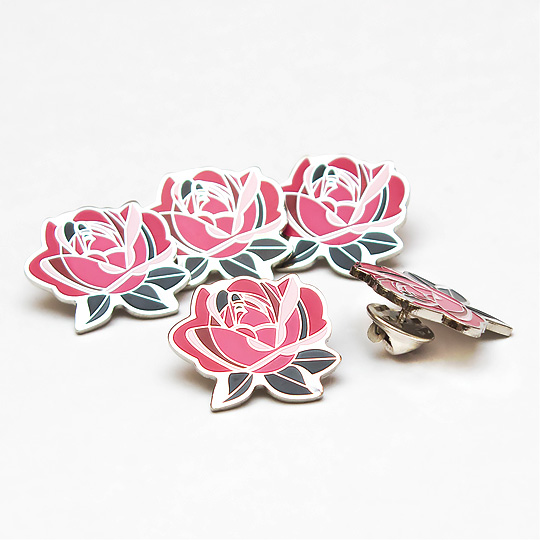 Брошь Sasha Unisex 'Rose'