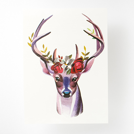 Татуировка переводная Sasha Unisex 'Forest Deer'