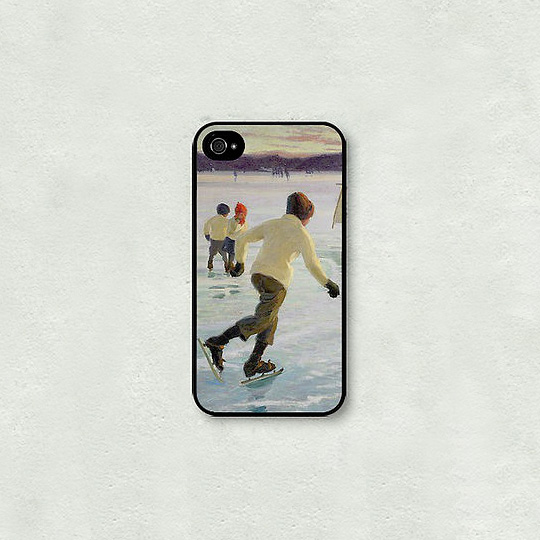 Чехол для телефона 'Out on the ice' - iPhone 5,5S,SE