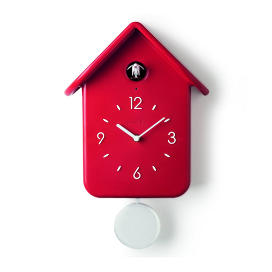 Часы с кукушкой 'Cuckoo' (разные цвета) / Красный