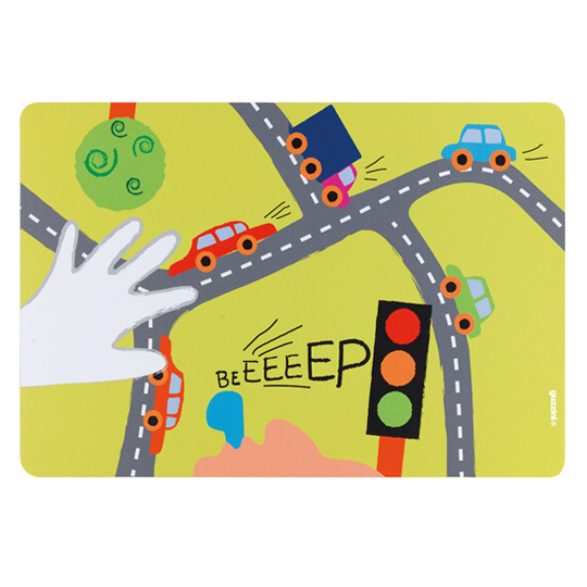 

Коврик детский сервировочный 'On the Road' / Зеленый