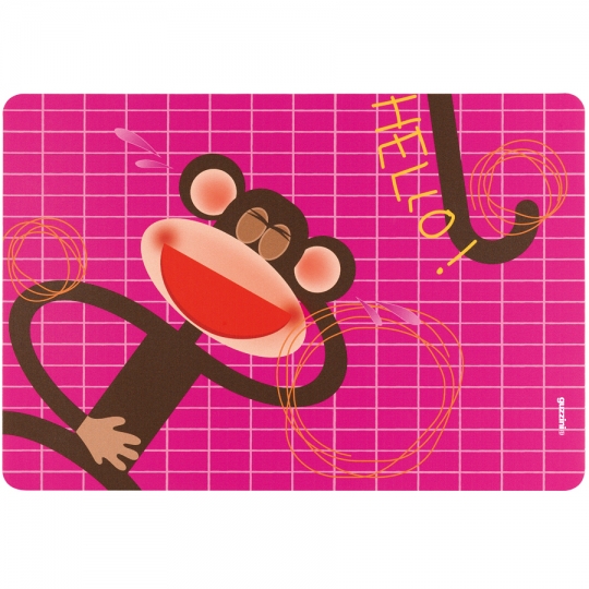 

Коврик детский сервировочный 'Hello' / Monkey