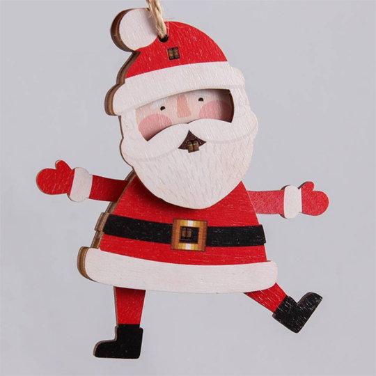 Открытка-игрушка 'Санта Клаус' - фото 1