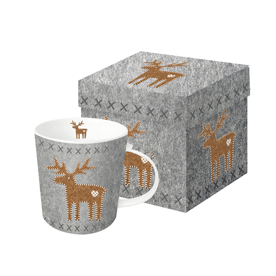 Кружка в подарочной коробке 'Felt' / Reindeer