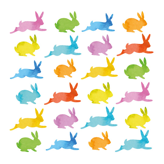 Салфетки бумажные 'Aquarell' 20 шт / Bunnies
