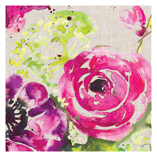 Салфетки бумажные 'Pink Blossoms' 20 шт