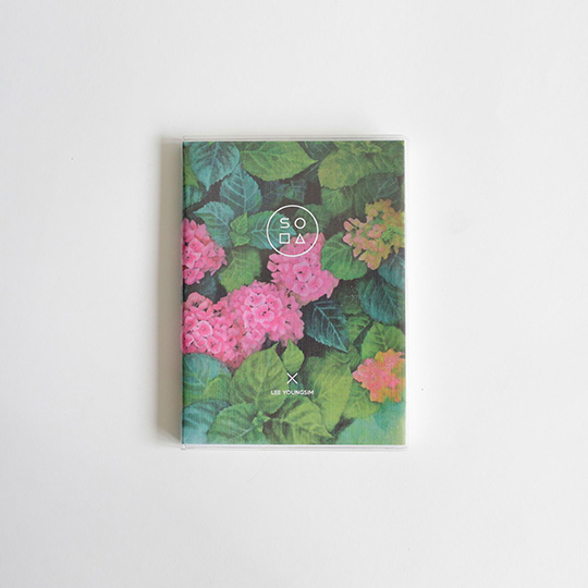 Блокнот 'Canvas' / Hydrangea
