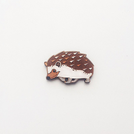 Брошь 'Hedgehog'
