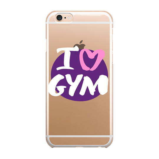 Чехол для iPhone разных моделей 'I Love Gym'