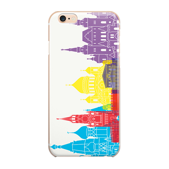 Чехол для iPhone разных моделей 'Coloured Moscow'