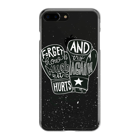 Чехол для iPhone разных моделей 'Forget and Try' / iPhone 6, 6S