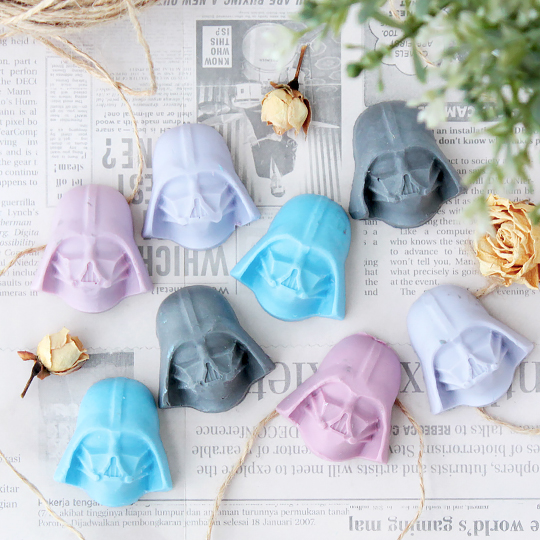 Мыло подарочное 'Multicolored Darth Vader', набор 8 шт