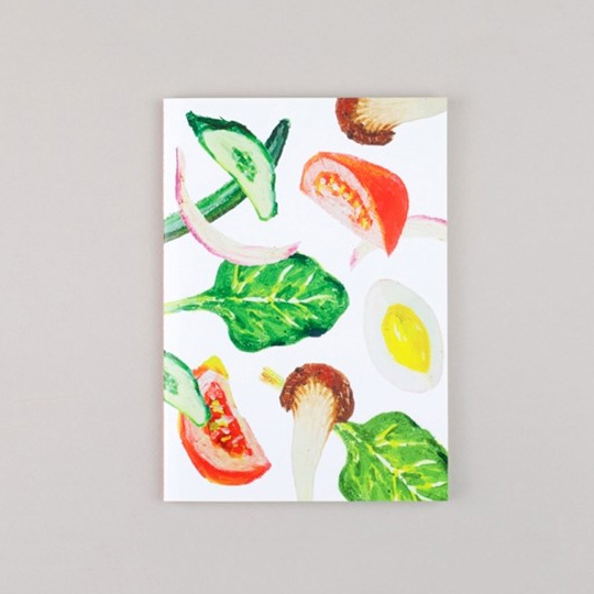 Тетрадь 'Salad Bar' / Vegetable