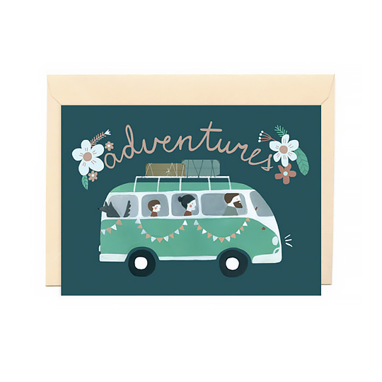 Открытка 'Adventures'