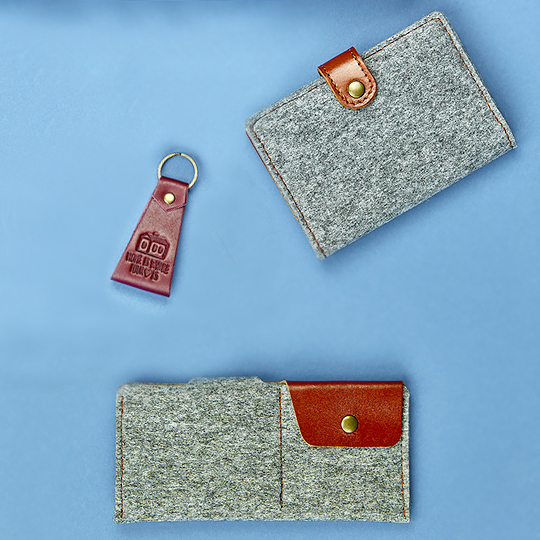 Набор аксессуаров подарочный из фетра 'Classic felt' / Bergen