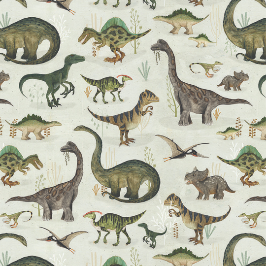 Бумага упаковочная 'Jurassic Park'