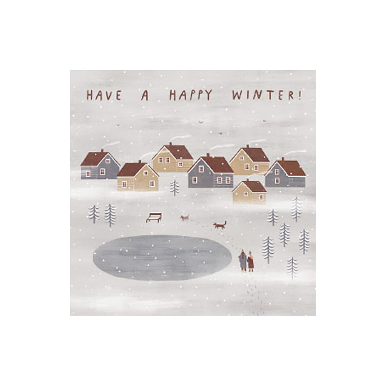 Открытка 'Have a happy winter!'