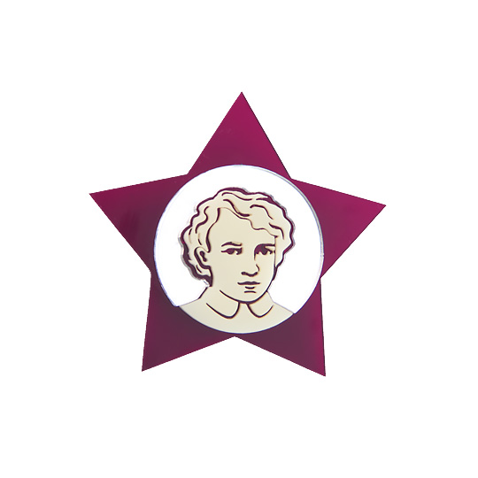 Брошь 'Октябренок'