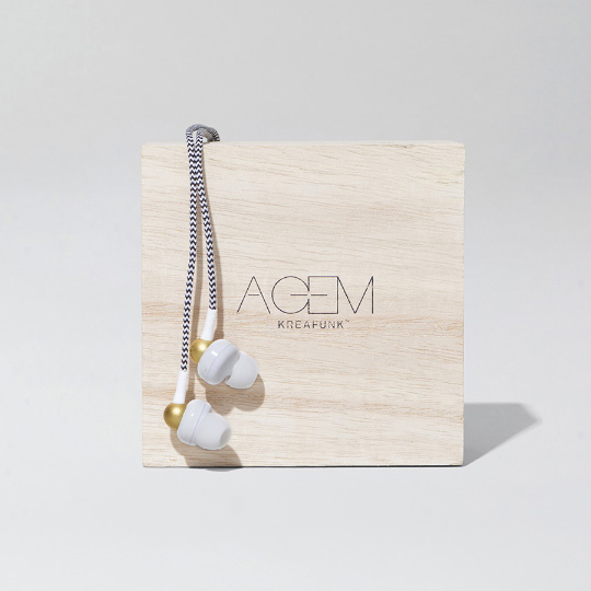 Наушники 'aGEM' / White